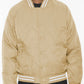 Mens Polyester Windbreaker Winter Bomber Jacket