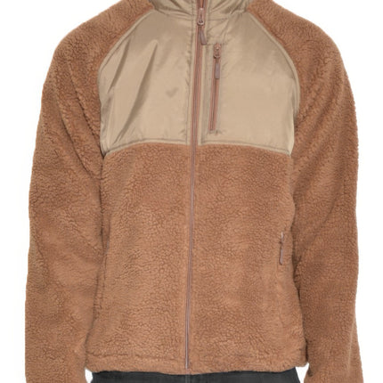 Full Zip Sherpa Fleece Jacket