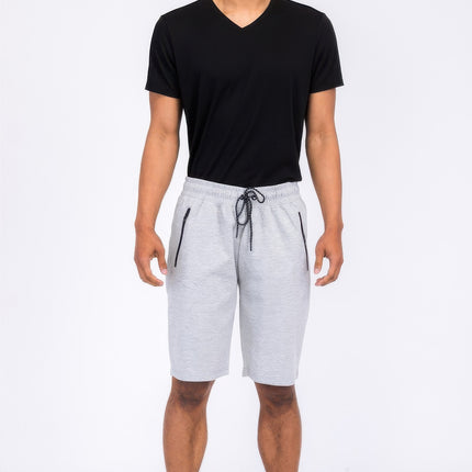 Cotton Blend Lounge Sweat Shorts