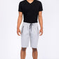 Cotton Blend Lounge Sweat Shorts