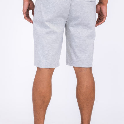 Cotton Blend Lounge Sweat Shorts