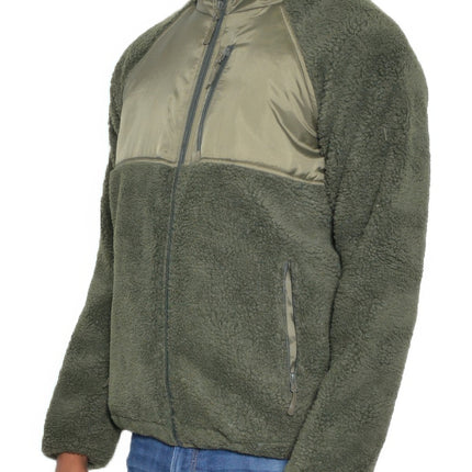 Full Zip Sherpa Fleece Jacket