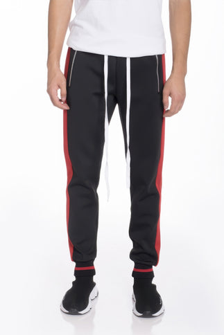 Mens Heavy Weight Single Stripe Jogger