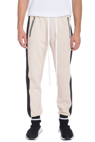 Mens Heavy Weight Single Stripe Jogger