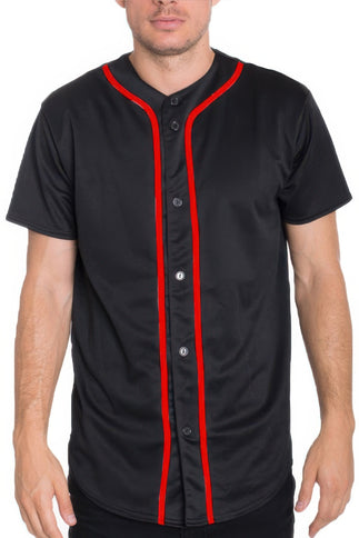 Solid Baseball T Shirt Jersey