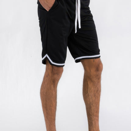 Solid Athletic Basketball Sports Shorts