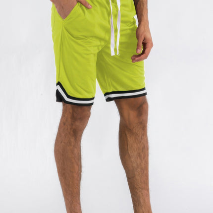 Solid Athletic Basketball Sports Shorts