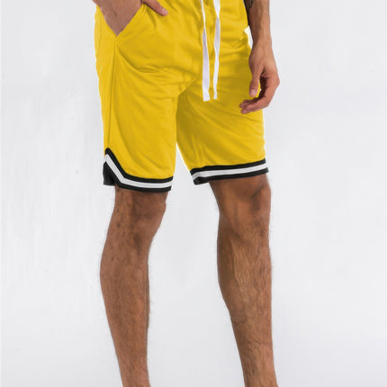 Solid Athletic Basketball Sports Shorts