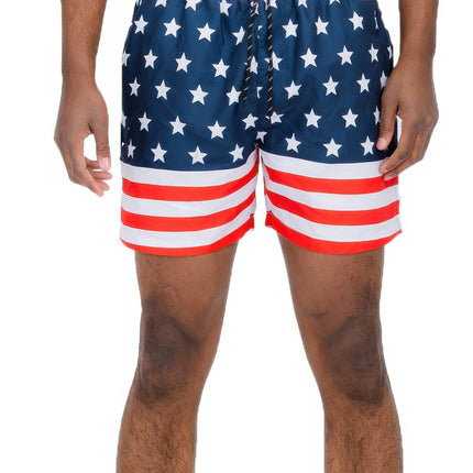 Team Usa Flag Swim Trunks