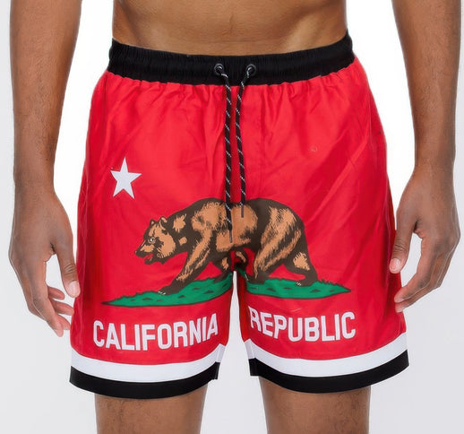 California Men's Swim Trunks