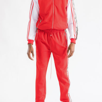 Snake Stripe Track Suit