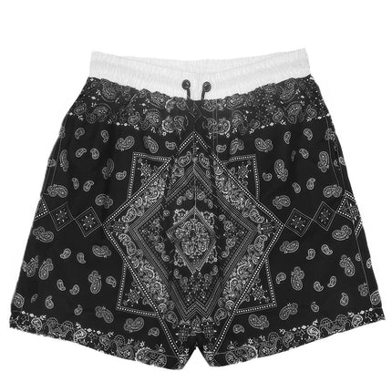 Paisley Bandana Print Swimming Trunks