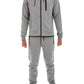 Mens Full Zip Sweat Pant Sweat Set