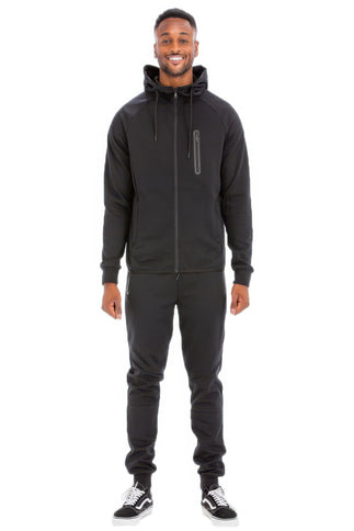 Mens Full Zip Sweat Pant Sweat Set