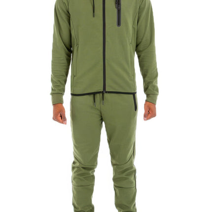 Mens Full Zip Sweat Pant Sweat Set