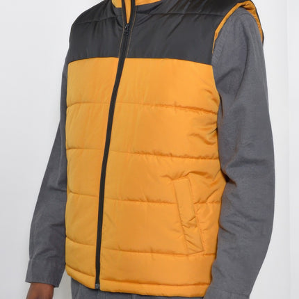 Padded Winter Two Tone Vest