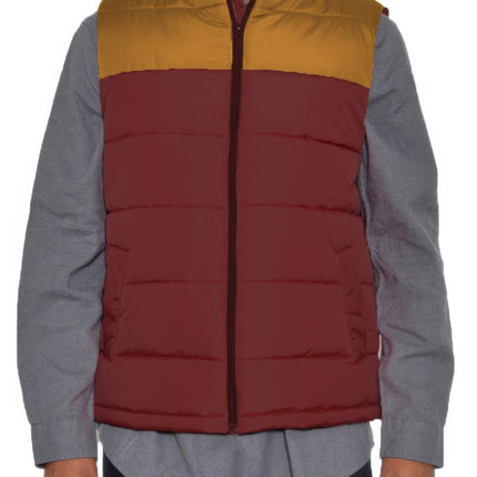 Padded Winter Two Tone Vest