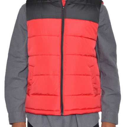 Padded Winter Two Tone Vest