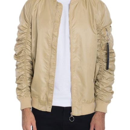 Men's Casual Ma-1 Flight Lined Bomber Jacket