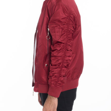 Men's Casual Ma-1 Flight Lined Bomber Jacket