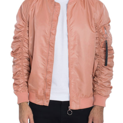 Men's Casual Ma-1 Flight Lined Bomber Jacket