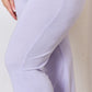 RISEN Full Size High Waist Ultra Soft Knit Flare Pants