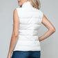 Snobbish Zip Up Turtleneck Vest with Pockets