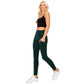 PLUS COTTON WIDE WAISTBAND LEGGINGS WITH POCKETS