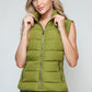 Snobbish Zip Up Turtleneck Vest with Pockets