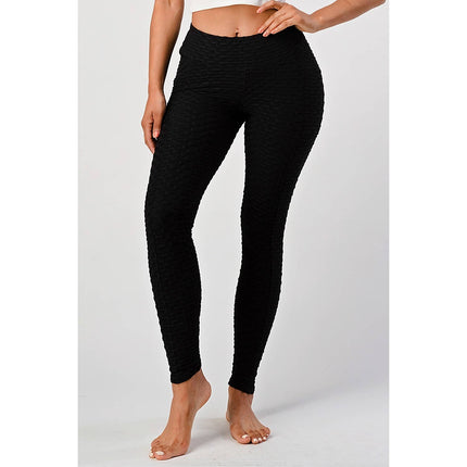 HIGH WAIST YOGA PANTS SCRUNCH BUTT LIFT LEGGINGS WITH POCKET