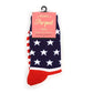 Women's American Flag Novelty Socks