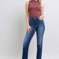 Judy Blue Full Size Washed Straight Leg Jeans with Pockets