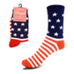 Women's American Flag Novelty Socks