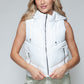 Snobbish Zip Up Quilted Hooded Vest