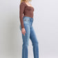 Judy Blue Full Size Run Vintage Wash Thermal Straight Jeans