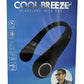 Black cool breeze neck fan