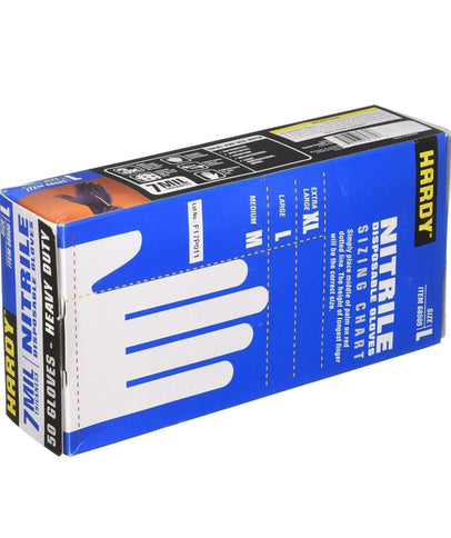 XL Disposable rubber gloves 7mil